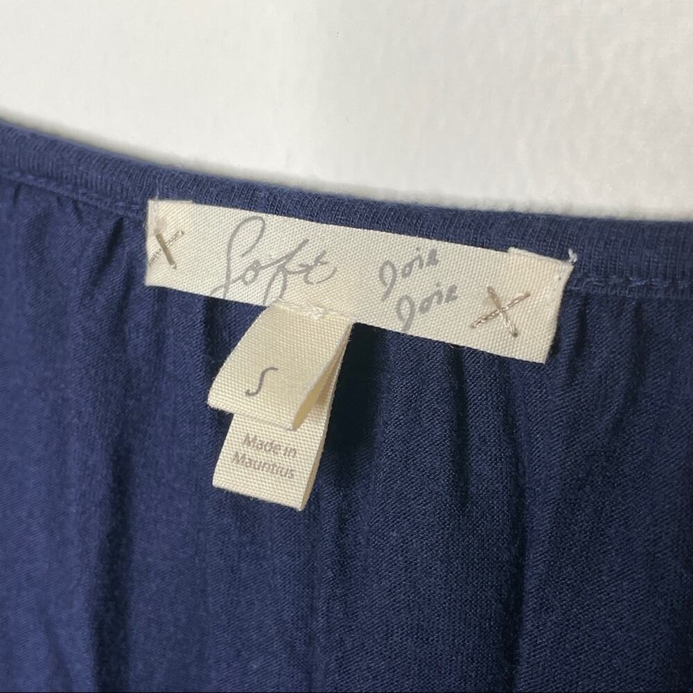 Soft Joie Arusha Stretch Scoop Neck Mini Dress Navy Size Small - Picture 6 of 10